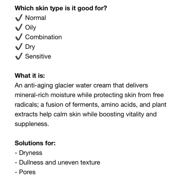 SATURDAY SKIN Waterfall Glacier Water Cream - Picture 2 of 8